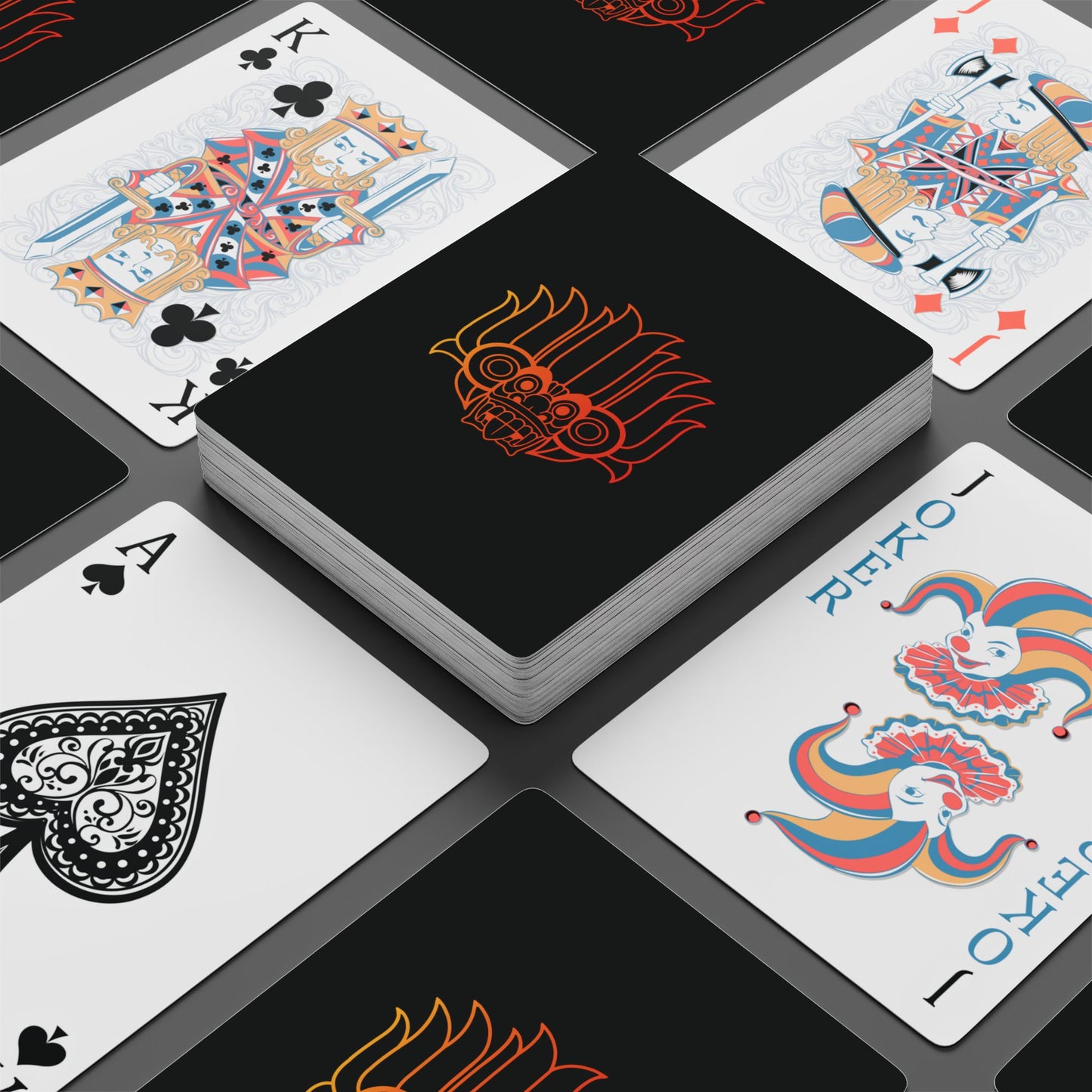 Proud Helaya Stylish Poker Playing Cards Set