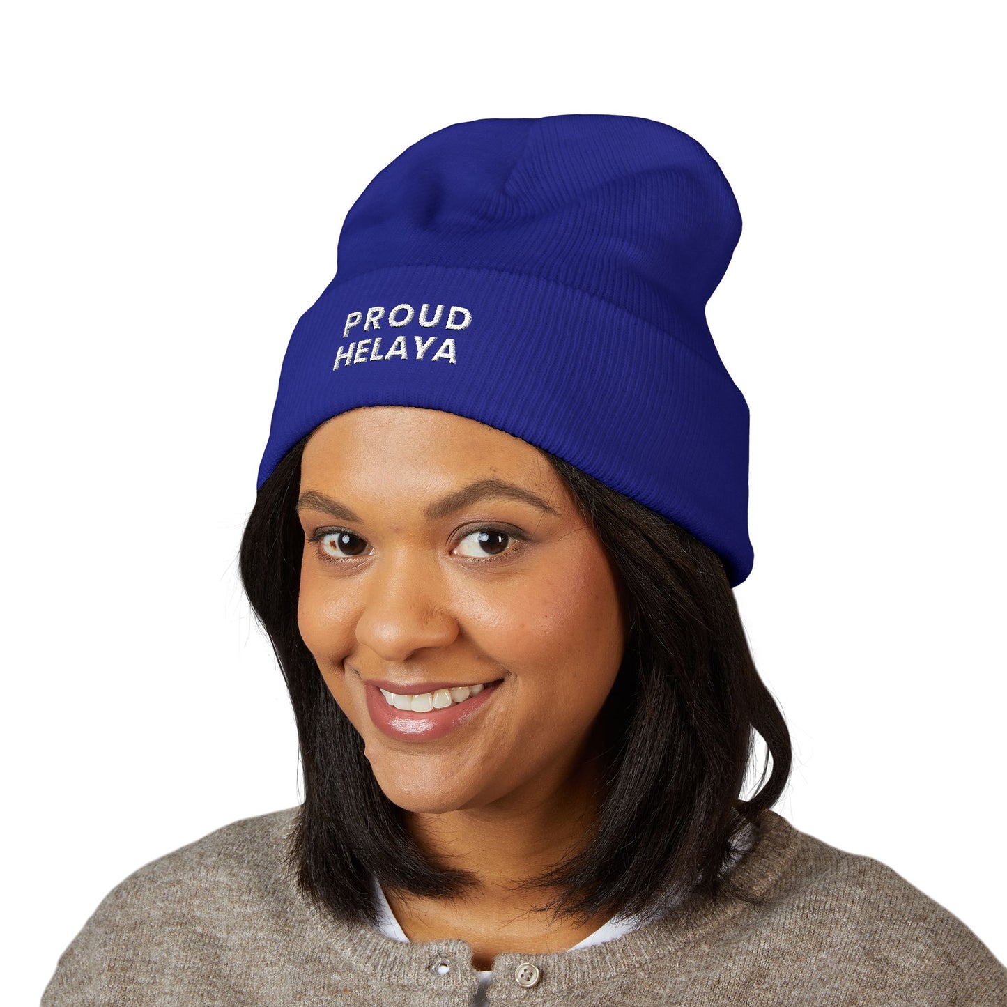 Proud Helaya Classic Cuffed Beanie