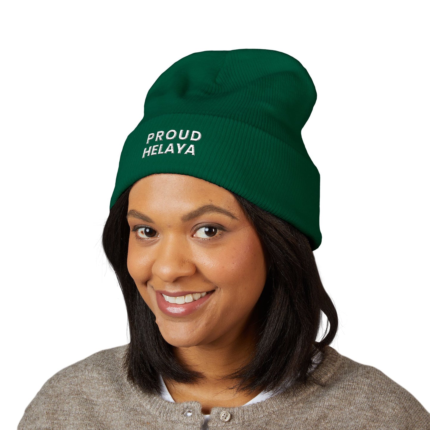 Proud Helaya Classic Cuffed Beanie