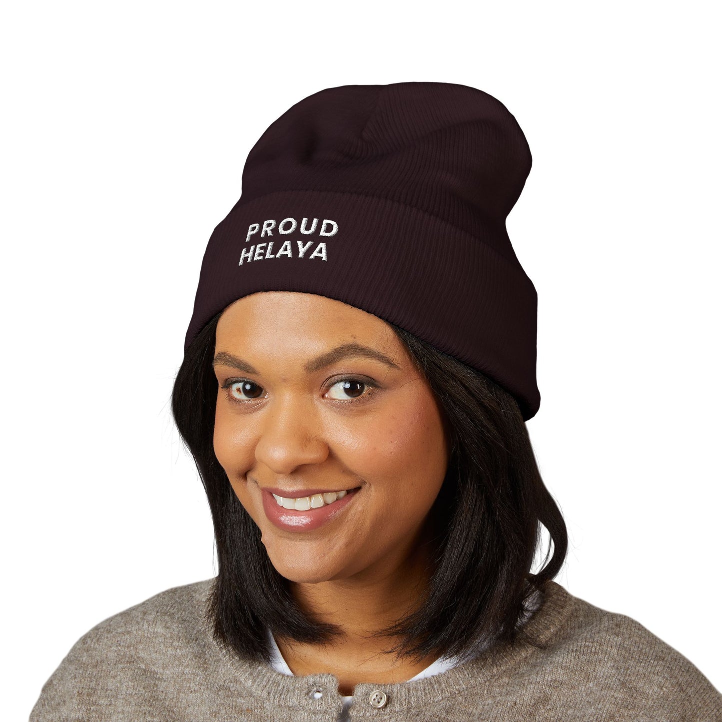 Proud Helaya Classic Cuffed Beanie