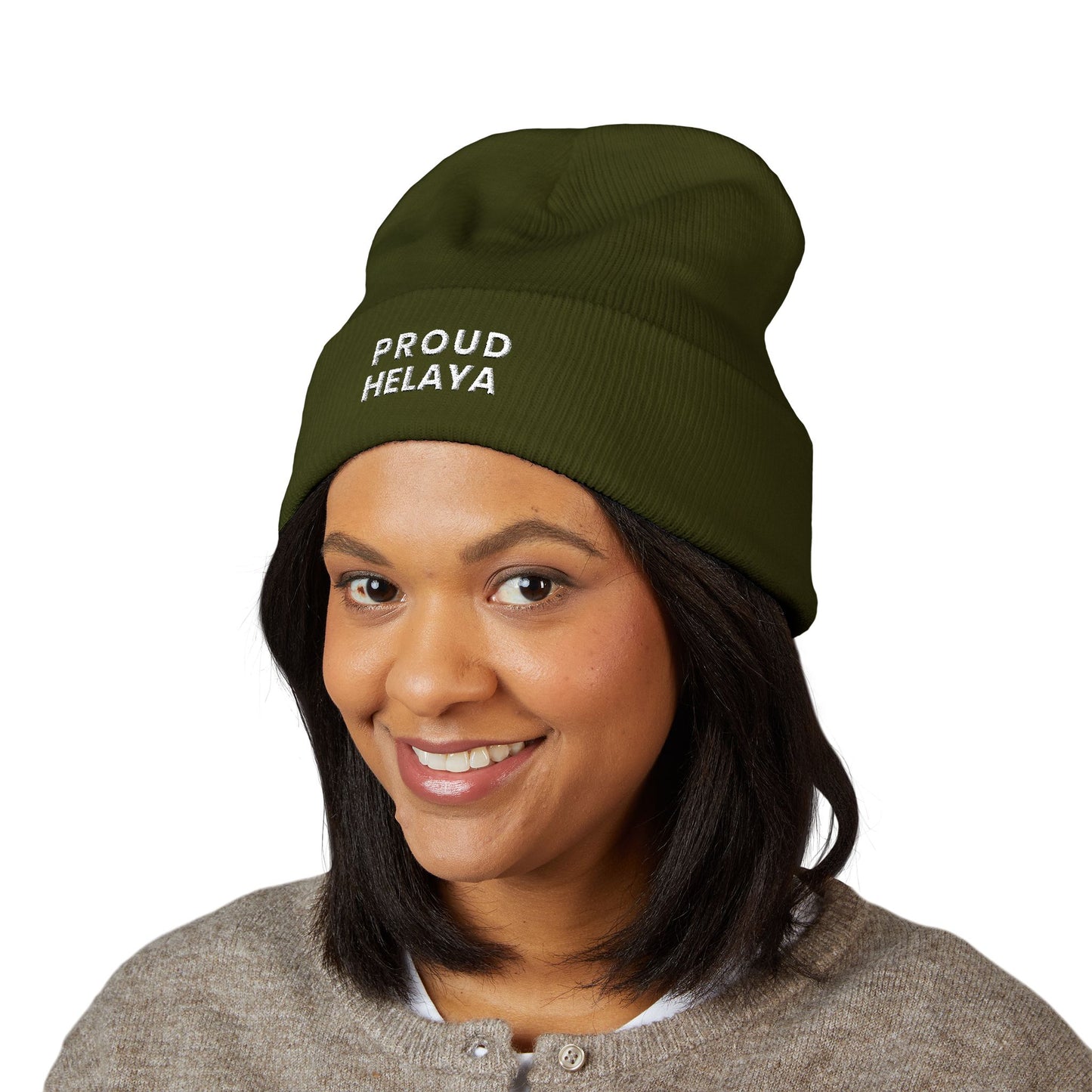 Proud Helaya Classic Cuffed Beanie