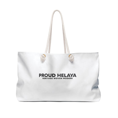 Heritage-Inspired Weekender Bag