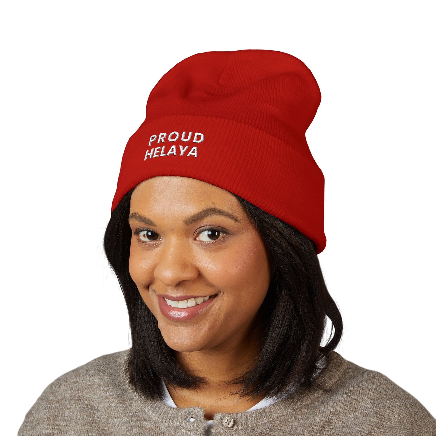 Proud Helaya Classic Cuffed Beanie